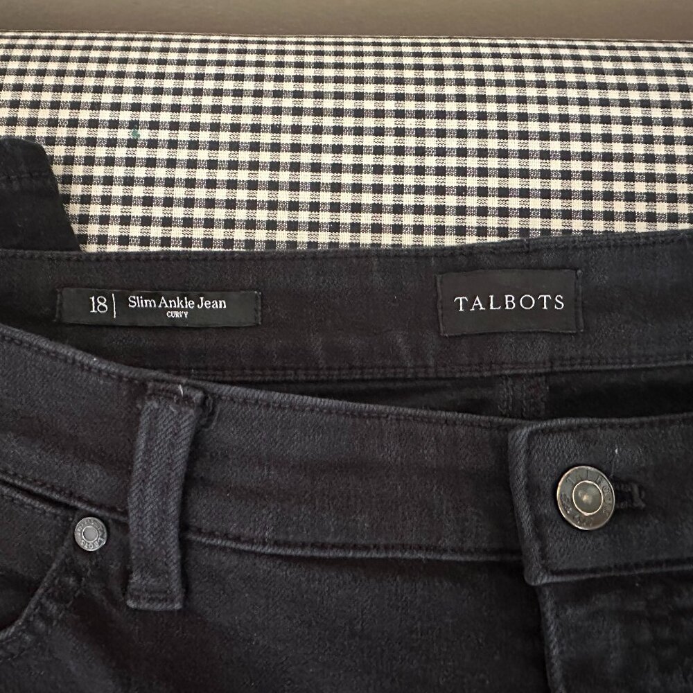 Talbots Slim Ankle Jean - Curvy Fit